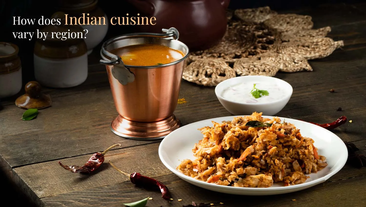 How does Indian cuisine vary by region